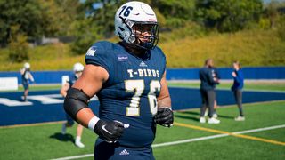 University of British Columbia offensive tackle Giovanni Manu is the most unique prospect in the 2024 NFL Draft. 